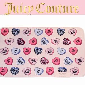 Juicy Couture Home Conversation Hearts Memory Foam Bath Rug